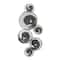 42" Black, Silver & Gold Metal Contemporary Wall Décor